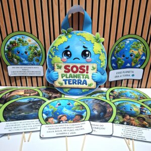 Sacola Contação de História - S.O.S Planeta Terra