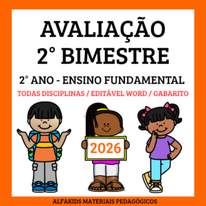Avaliação 2° Bimestre - 2° ano Fundamental