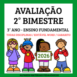Avaliação 2° Bimestre - 3° ano Fundamental