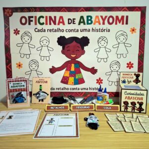 Oficina de Abayomi - Cada retalho conta uma história