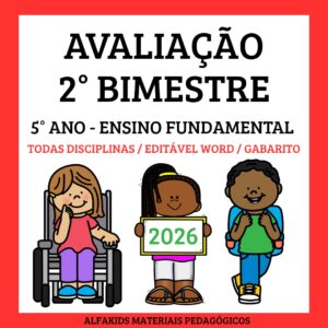Avaliação 2° Bimestre - 5° ano Fundamental