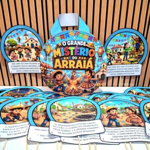 Sacola Contação de História - O Grande Mistério do Arraiá
