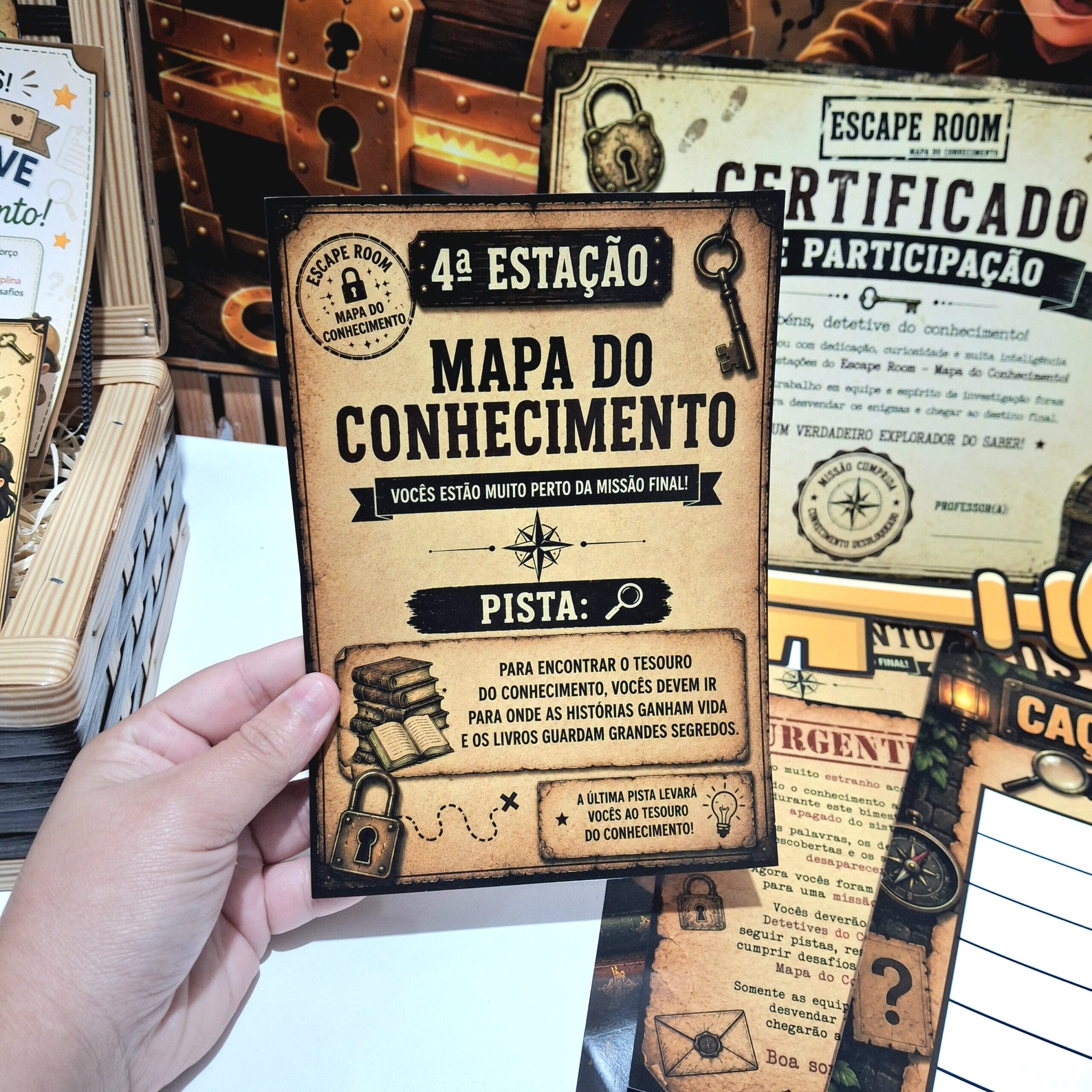 Escape Room Mapa do Conhecimento - Imagem 12