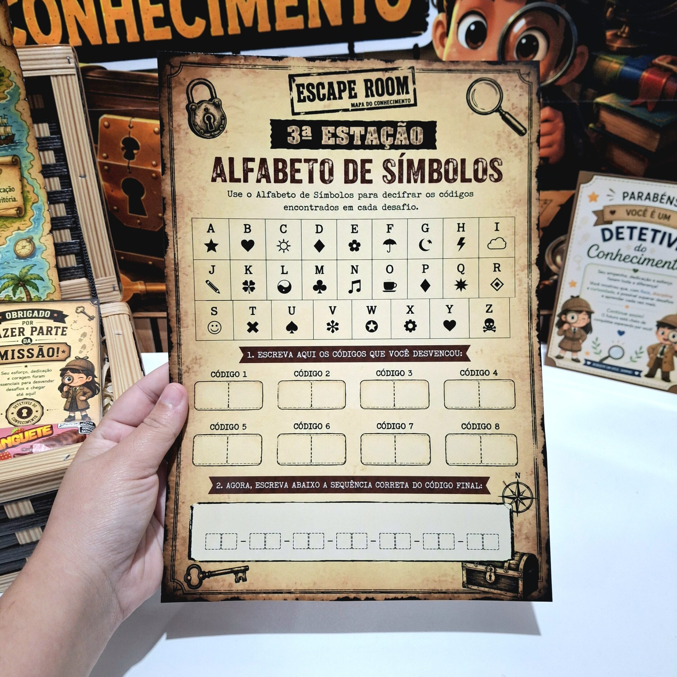 Escape Room Mapa do Conhecimento - Imagem 11