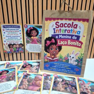 Sacola Interativa A Menina do Laço Bonito