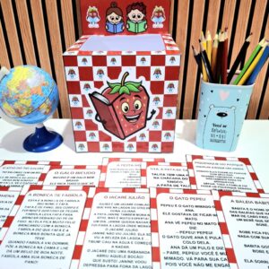 Caixa da Leitura - Pequenos Textos Edição Morango da Leitura