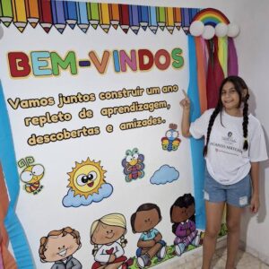 #01 Painel Bem-Vindos Arco-Íris