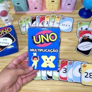 Uno da Multiplicação Jogo Pedagógico