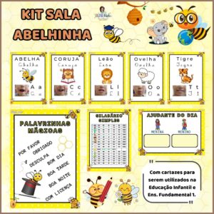 Ornamentação de Sala Abelhinha