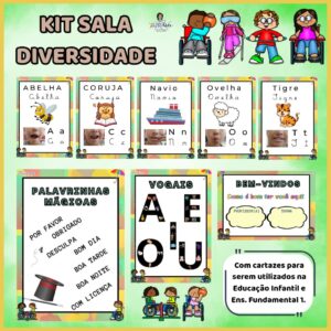 Ornamentação de Sala Diversidade