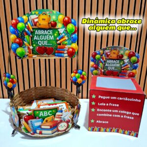 Dinâmica Equipe Escolar Abrace Alguém