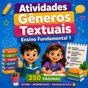 Combo de Atividades Gêneros Textuais