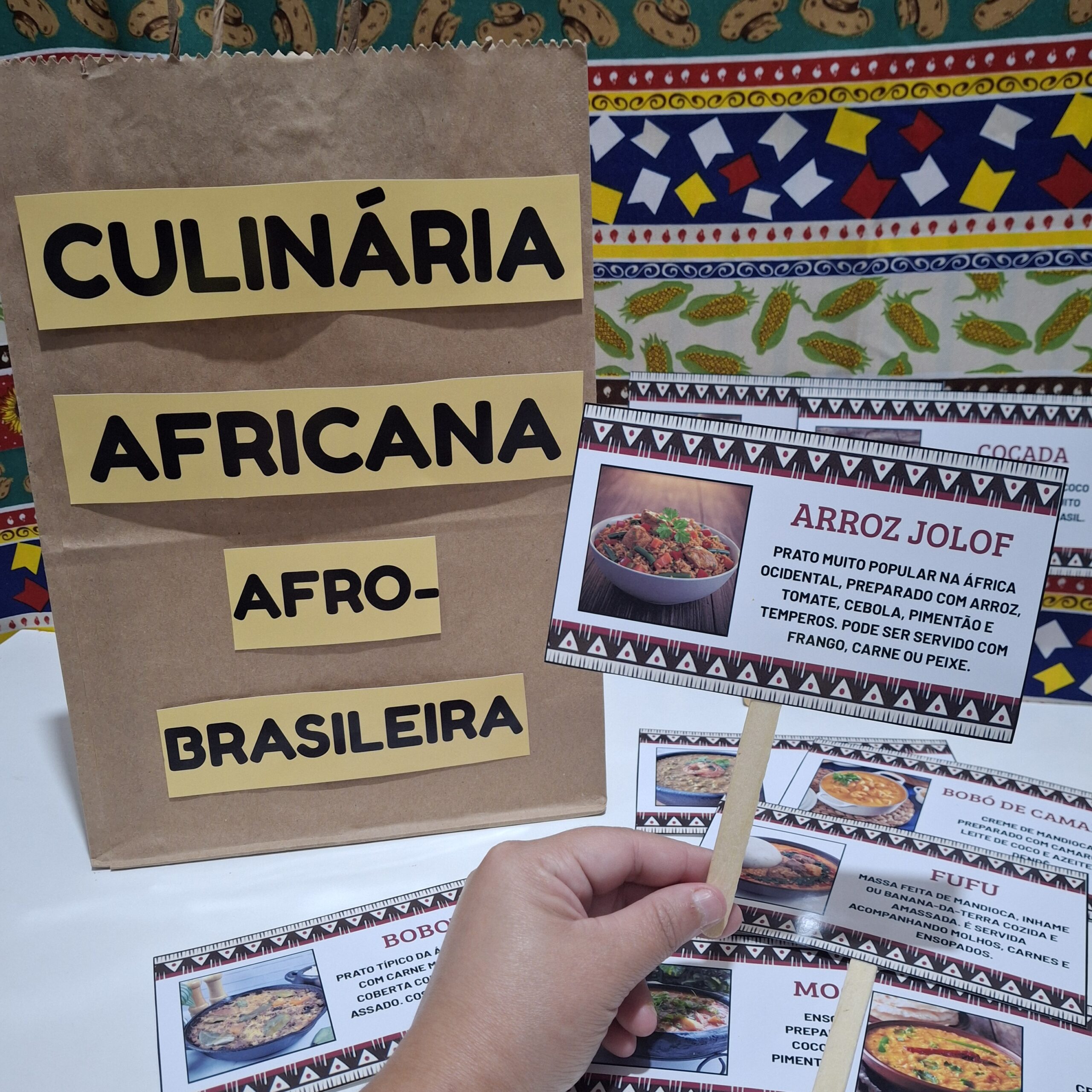 Sacola Interativa Culinária Africana e Afro-Brasileira - Imagem 17