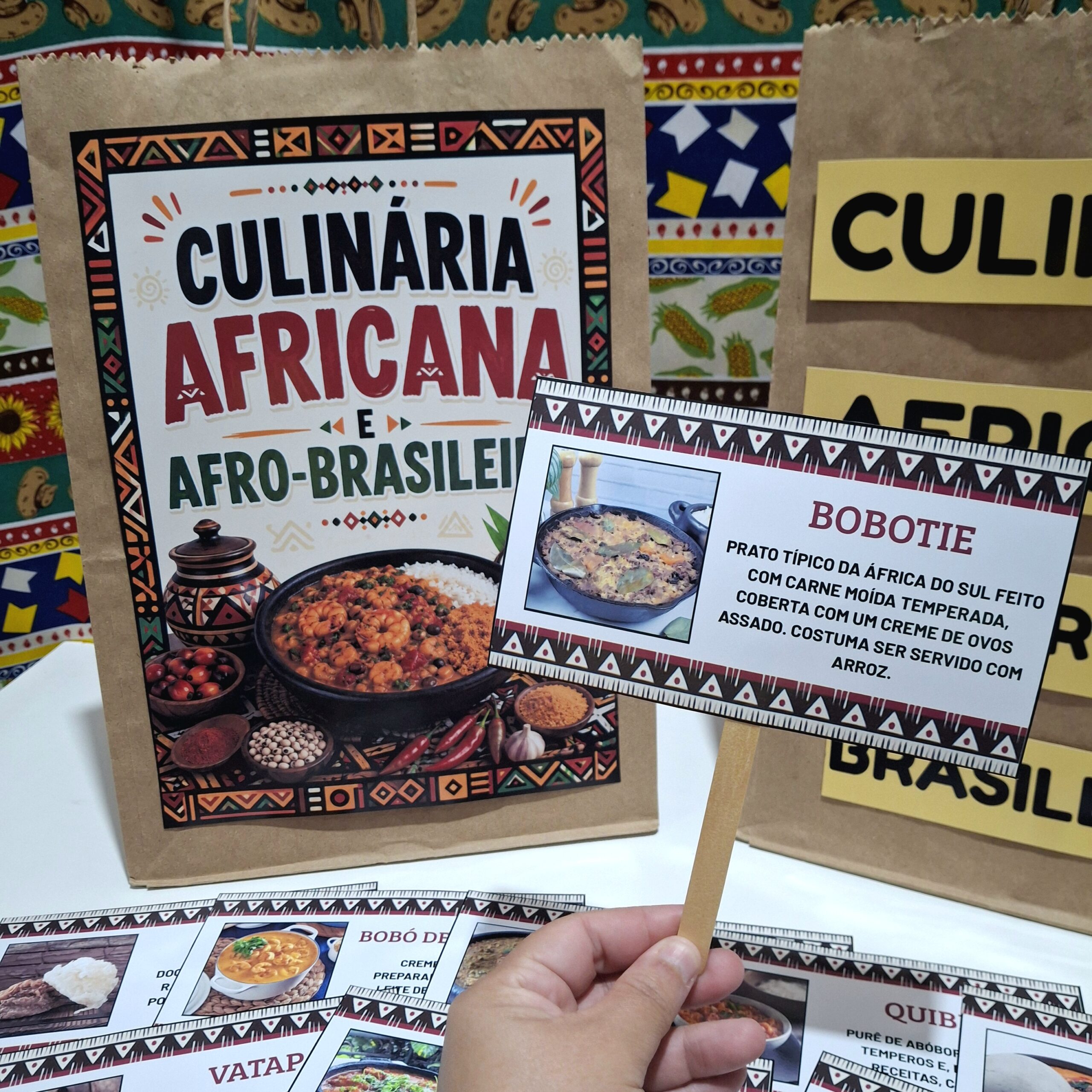 Sacola Interativa Culinária Africana e Afro-Brasileira - Imagem 15