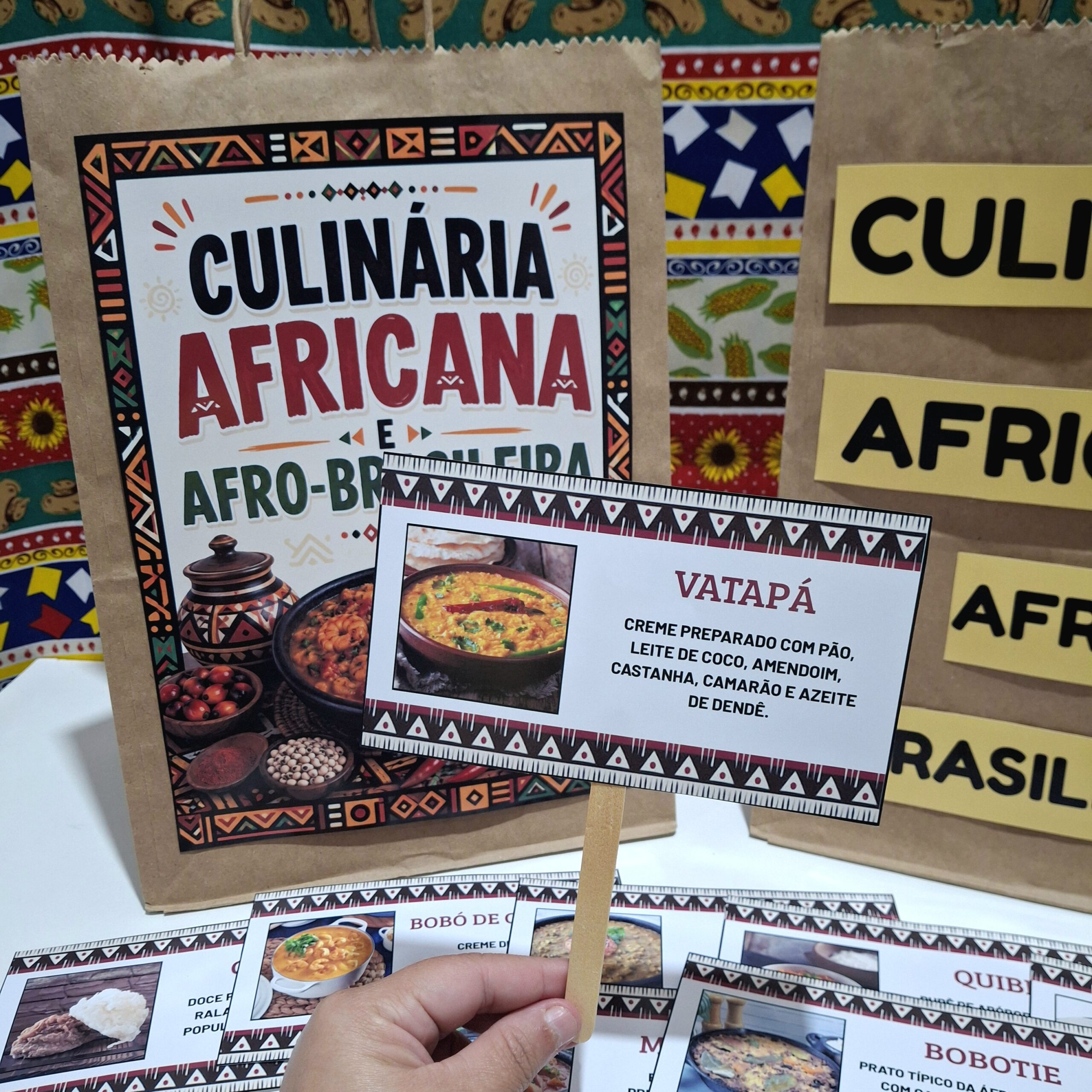 Sacola Interativa Culinária Africana e Afro-Brasileira - Imagem 13