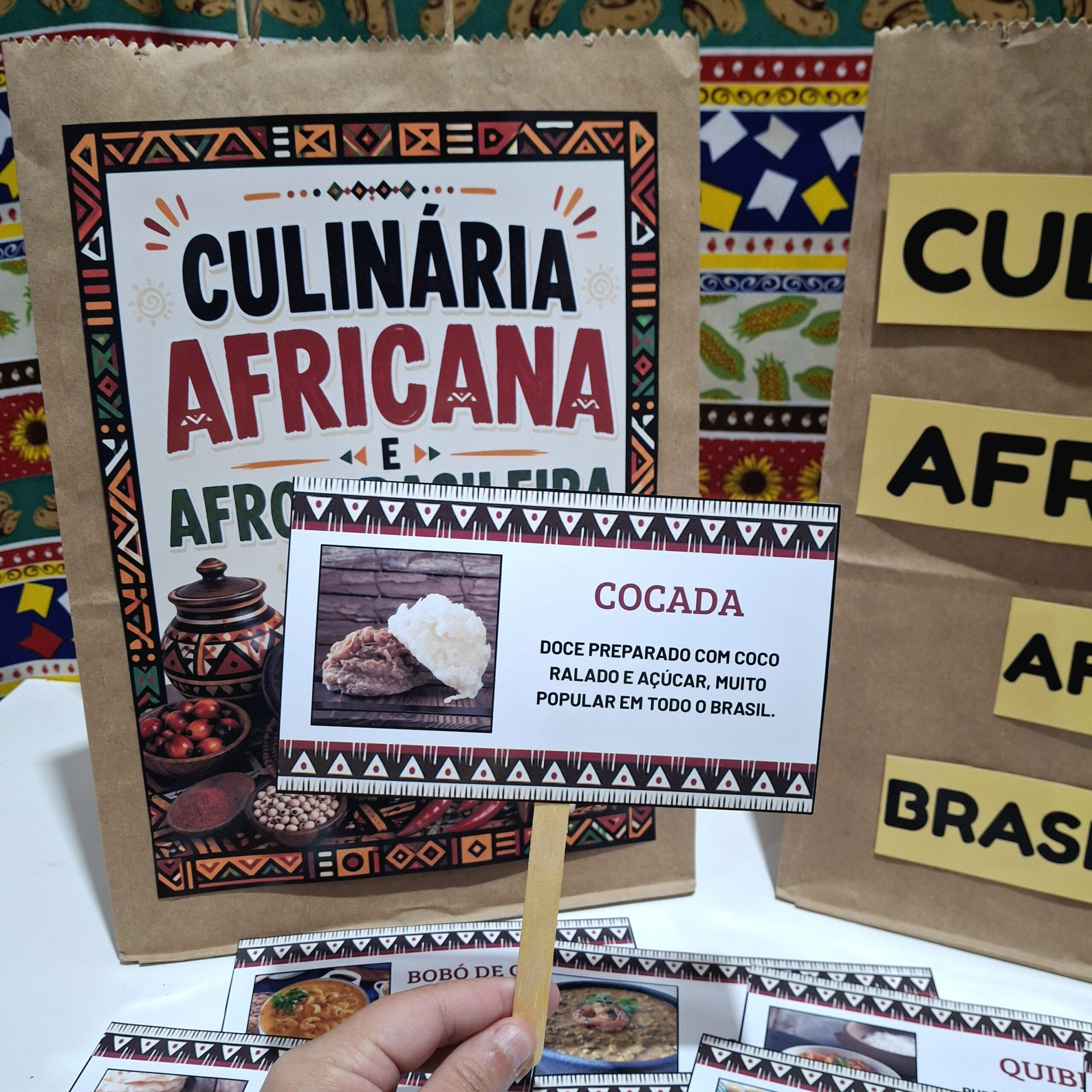 Sacola Interativa Culinária Africana e Afro-Brasileira - Imagem 11