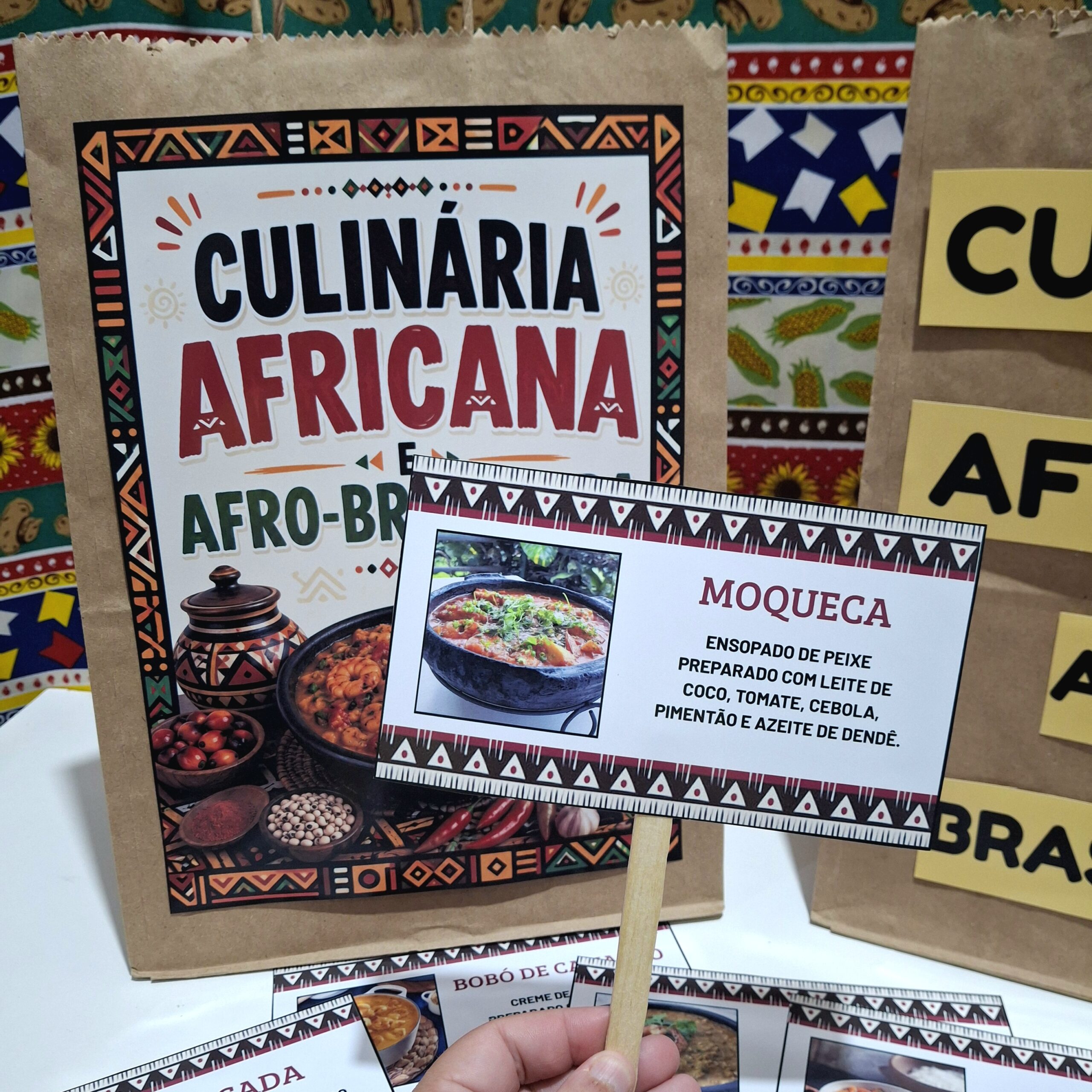 Sacola Interativa Culinária Africana e Afro-Brasileira - Imagem 9