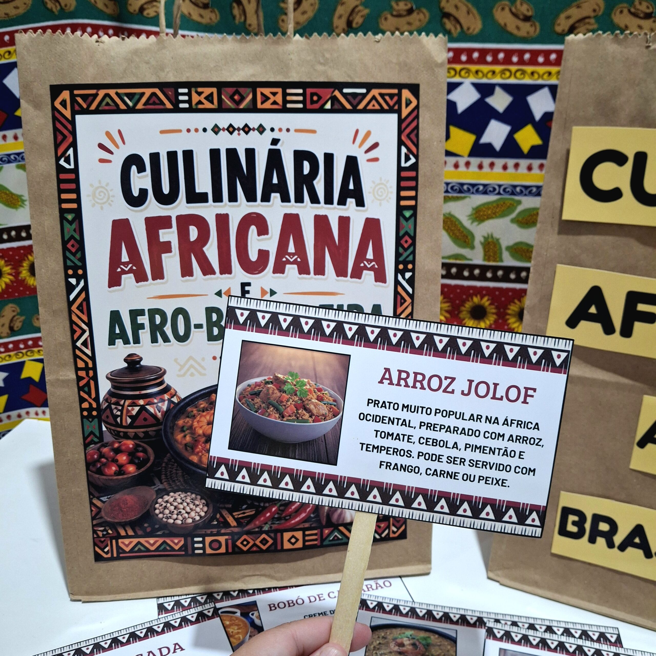 Sacola Interativa Culinária Africana e Afro-Brasileira - Imagem 7