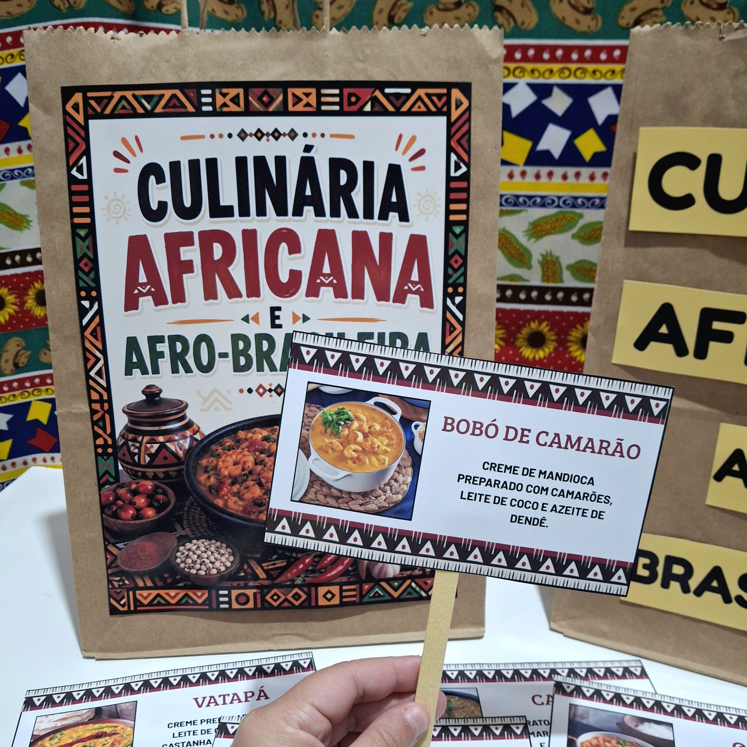 Sacola Interativa Culinária Africana e Afro-Brasileira - Imagem 5