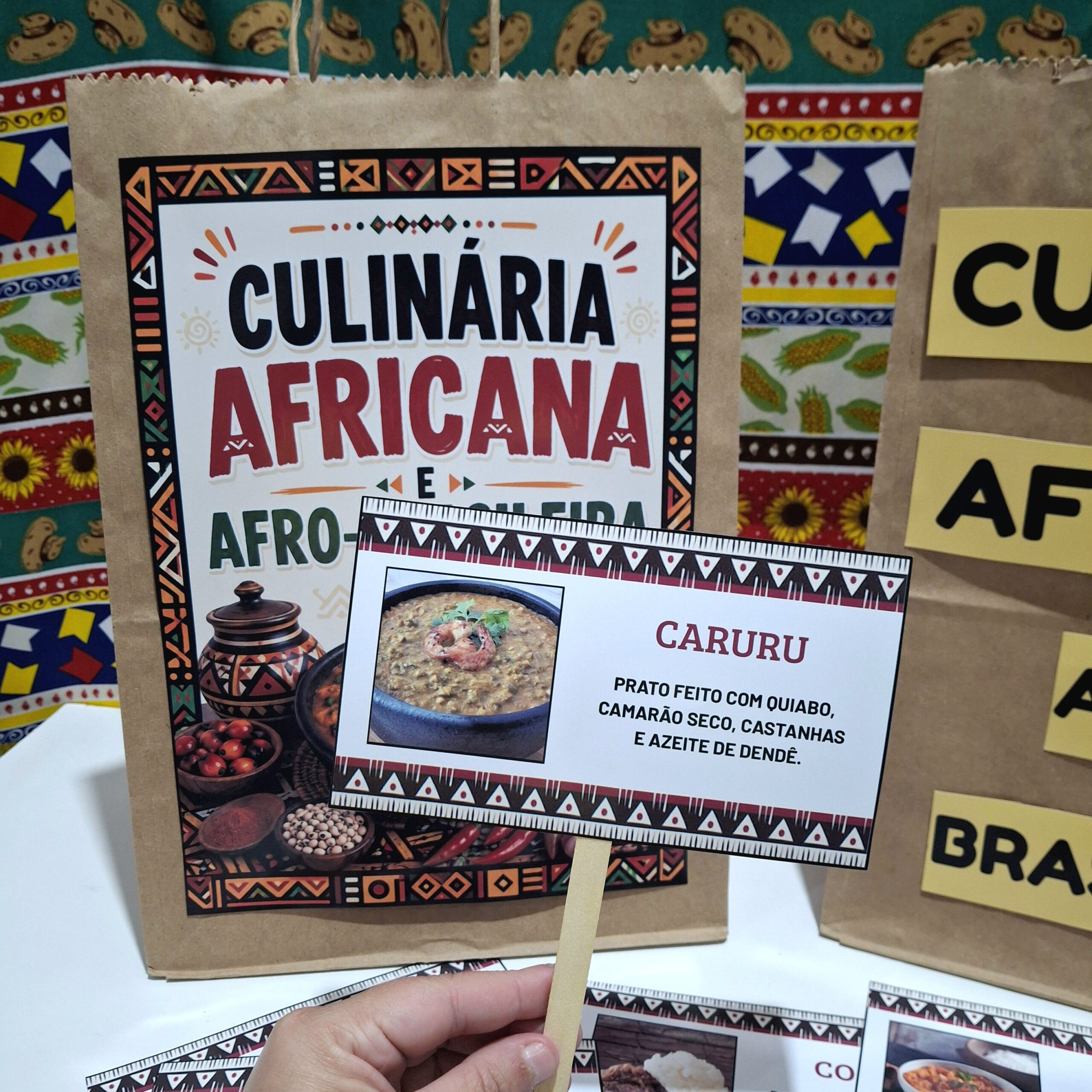 Sacola Interativa Culinária Africana e Afro-Brasileira - Imagem 2