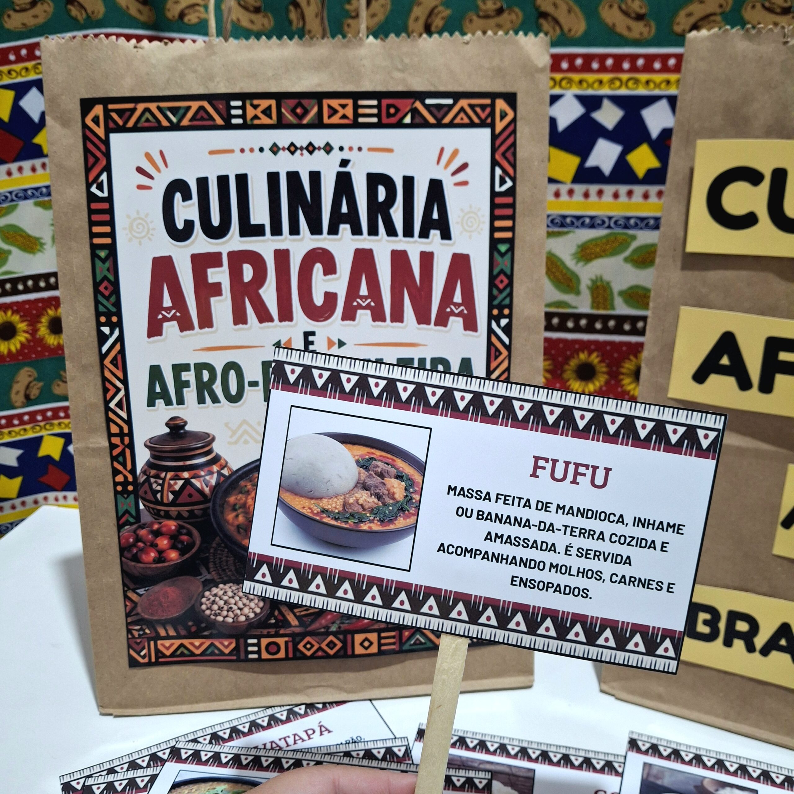Sacola Interativa Culinária Africana e Afro-Brasileira - Imagem 4