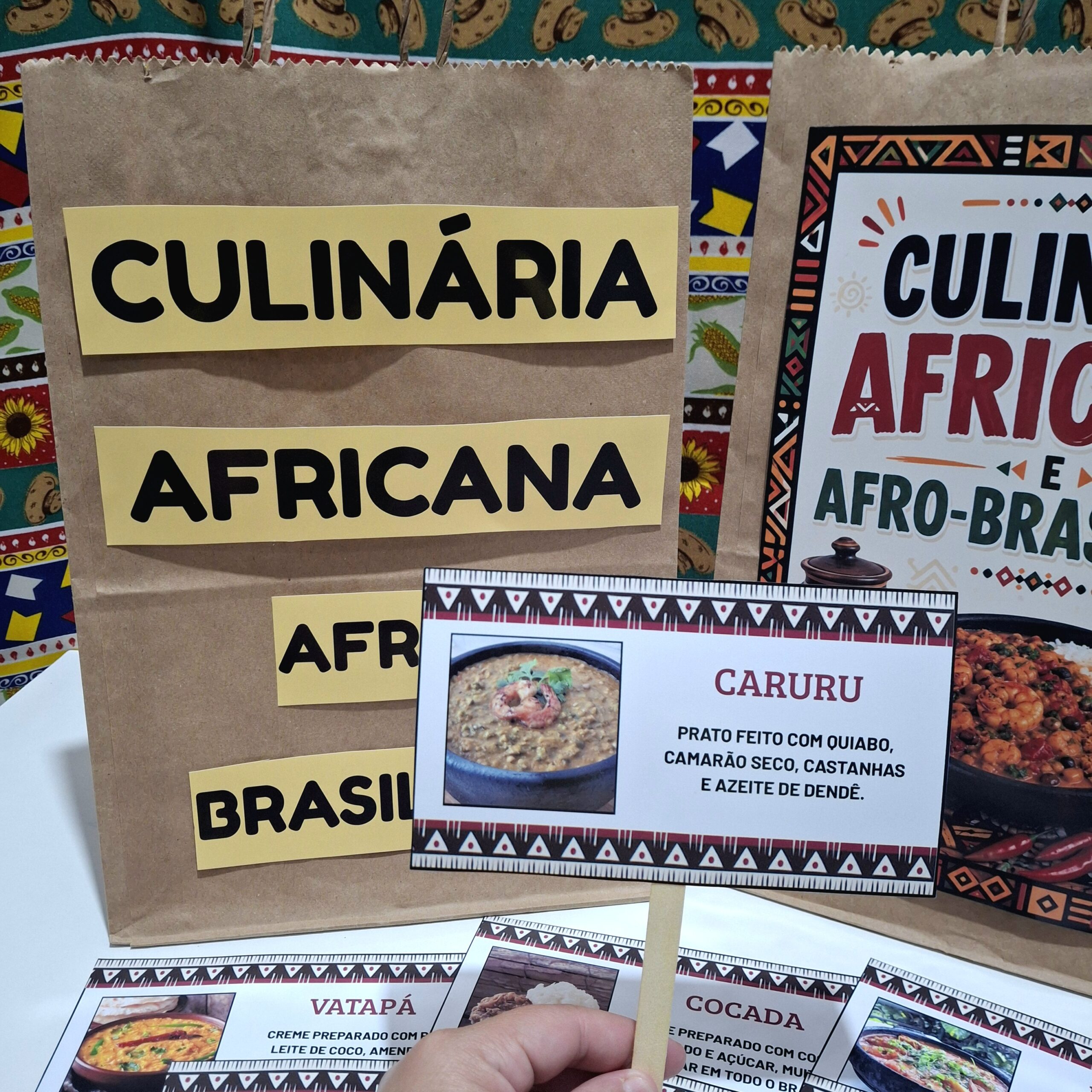 Sacola Interativa Culinária Africana e Afro-Brasileira - Imagem 3