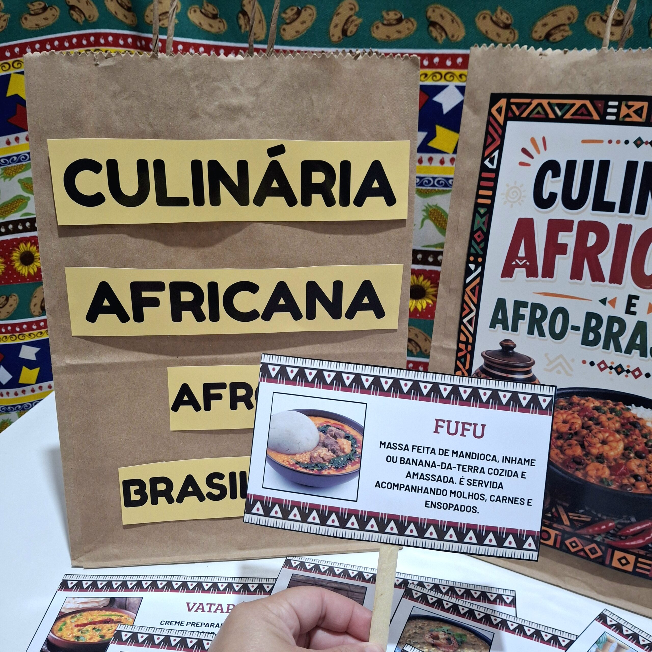 Sacola Interativa Culinária Africana e Afro-Brasileira - Imagem 12