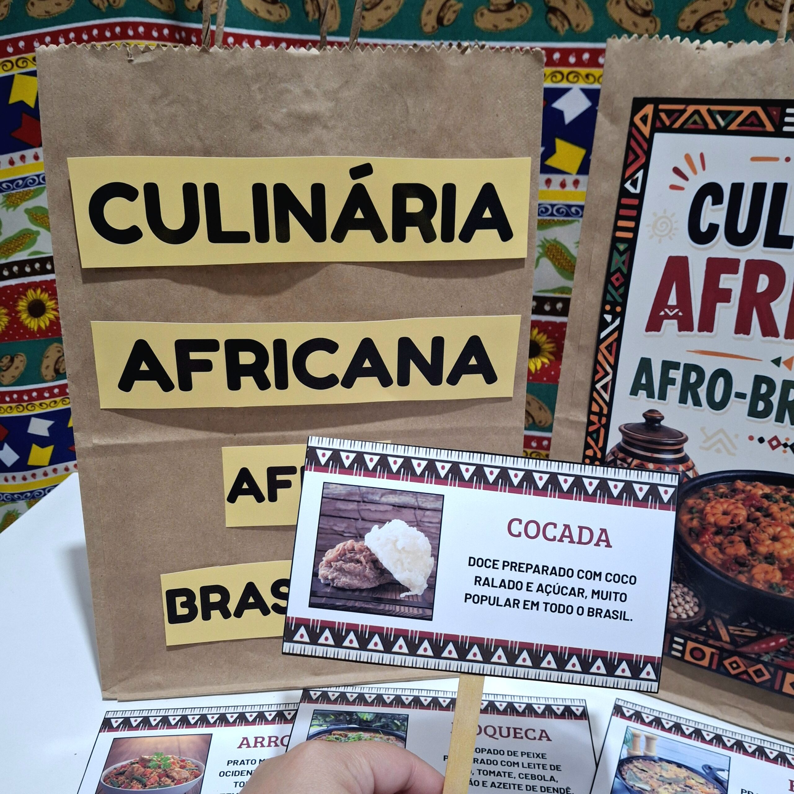 Sacola Interativa Culinária Africana e Afro-Brasileira - Imagem 20