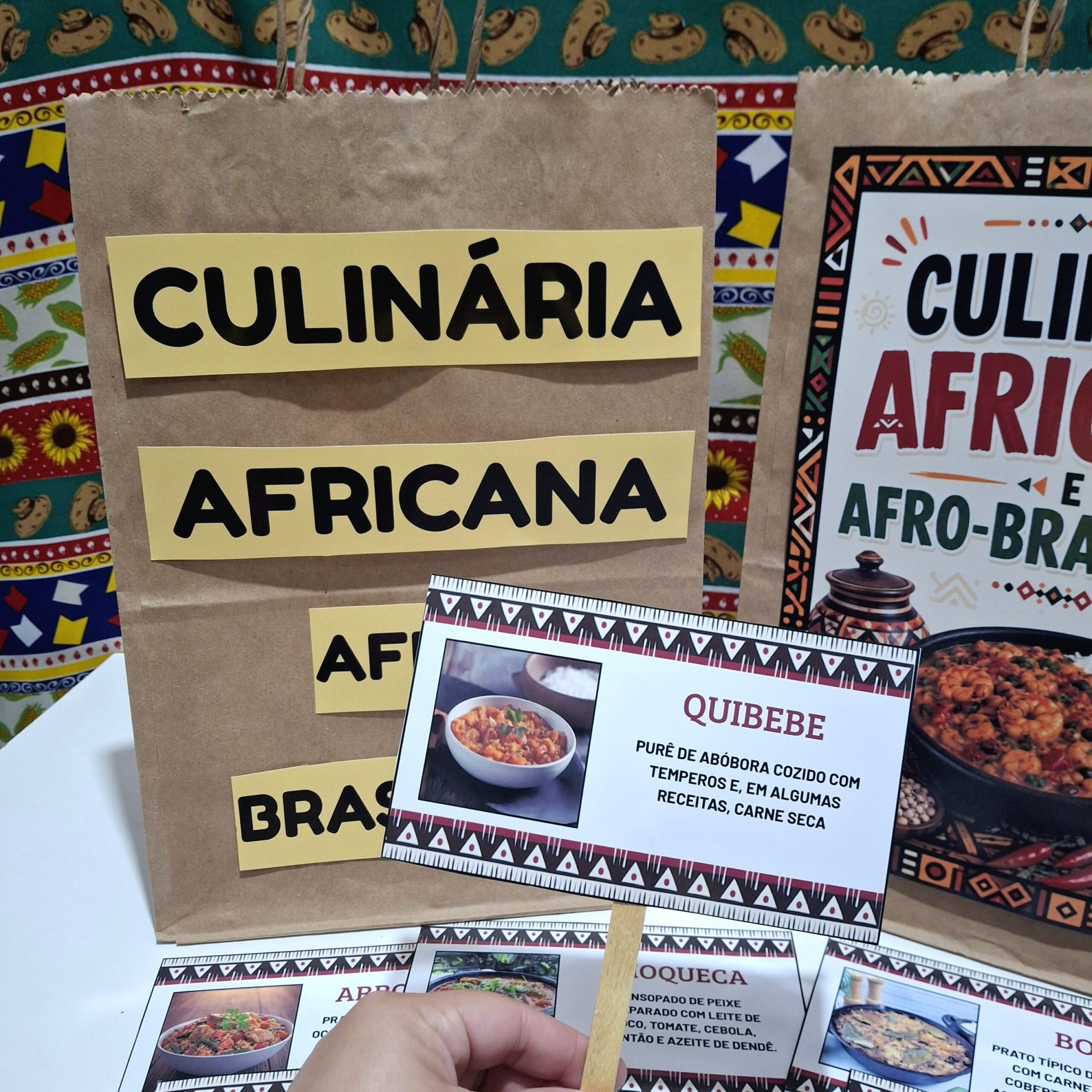 Sacola Interativa Culinária Africana e Afro-Brasileira - Imagem 18