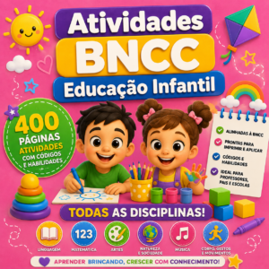 Combo de Atividades BNCC Educação Infantil