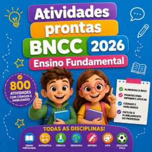 Combo de Atividades Prontas Fundamental 1