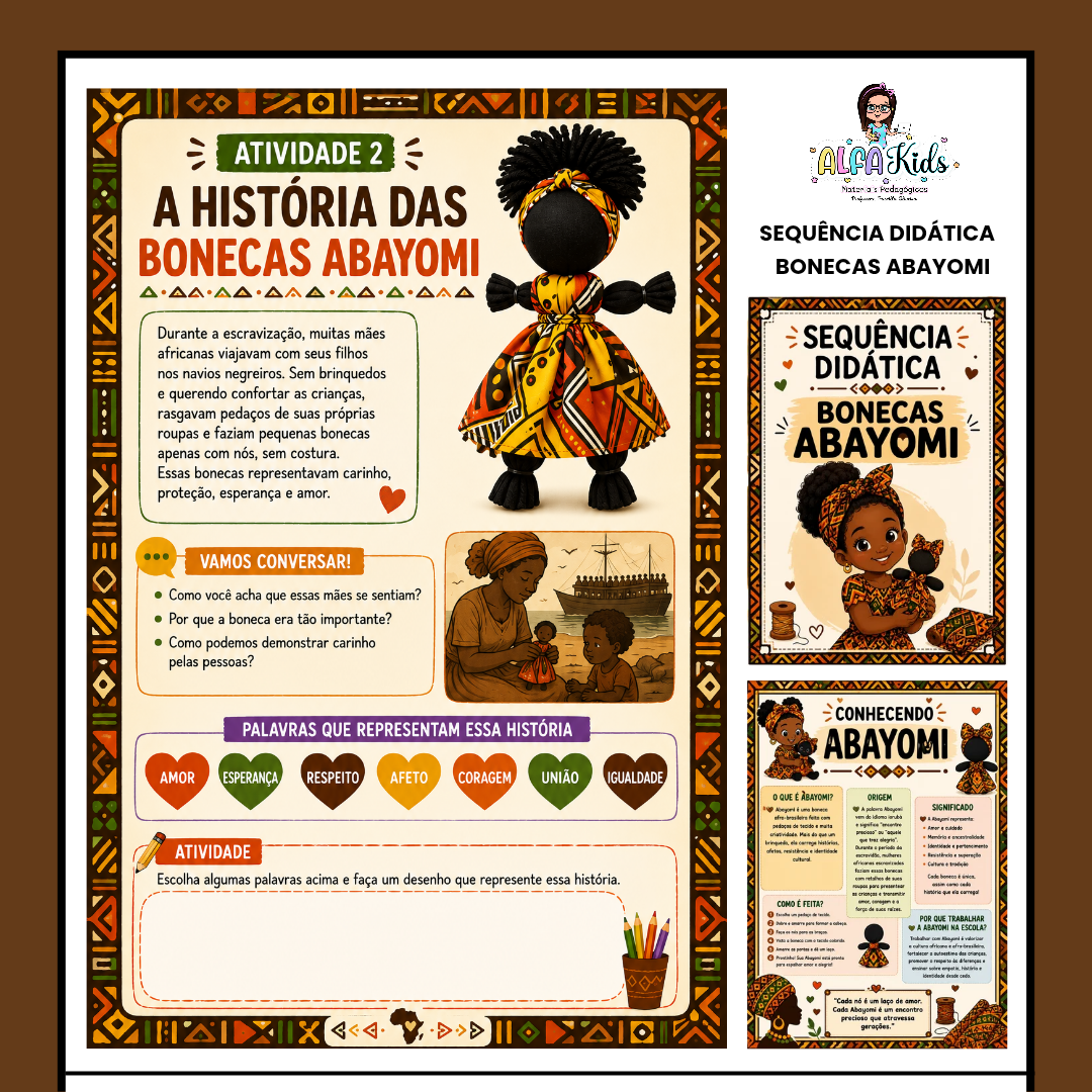 Sequência Didática Bonecas Abayomi - Imagem 2