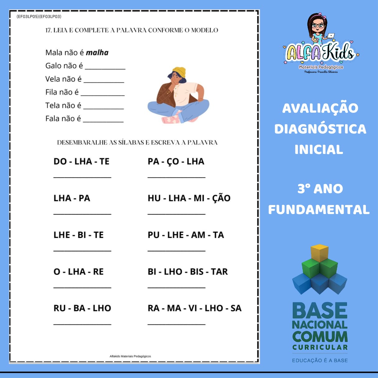 Avaliação Diagnóstica 3° ano Fundamental - Imagem 6