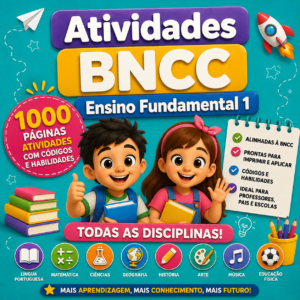 Combo de Atividades BNCC Fundamental 1
