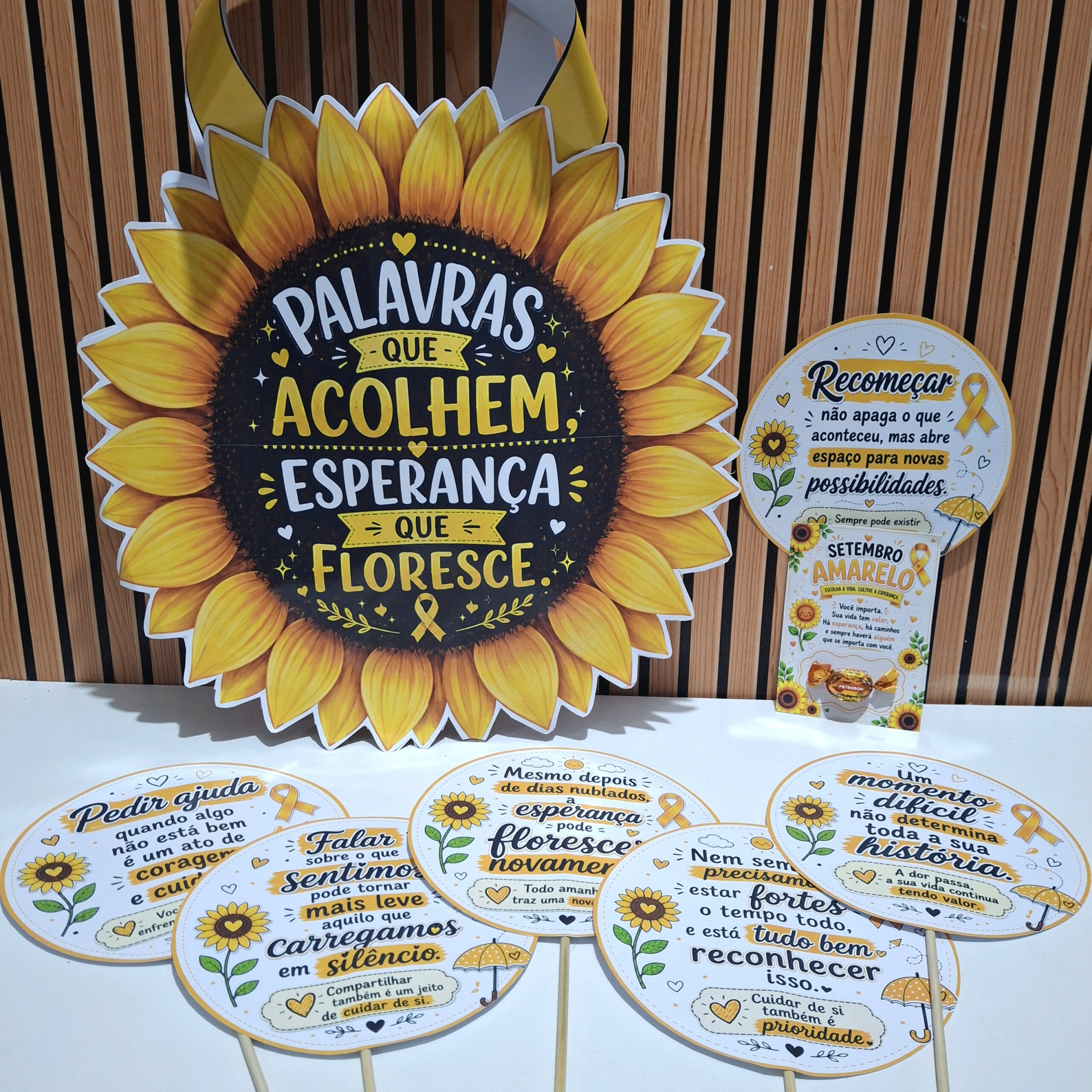 Sacola - Palavras que acolhem, esperança que floresce! - Imagem 3
