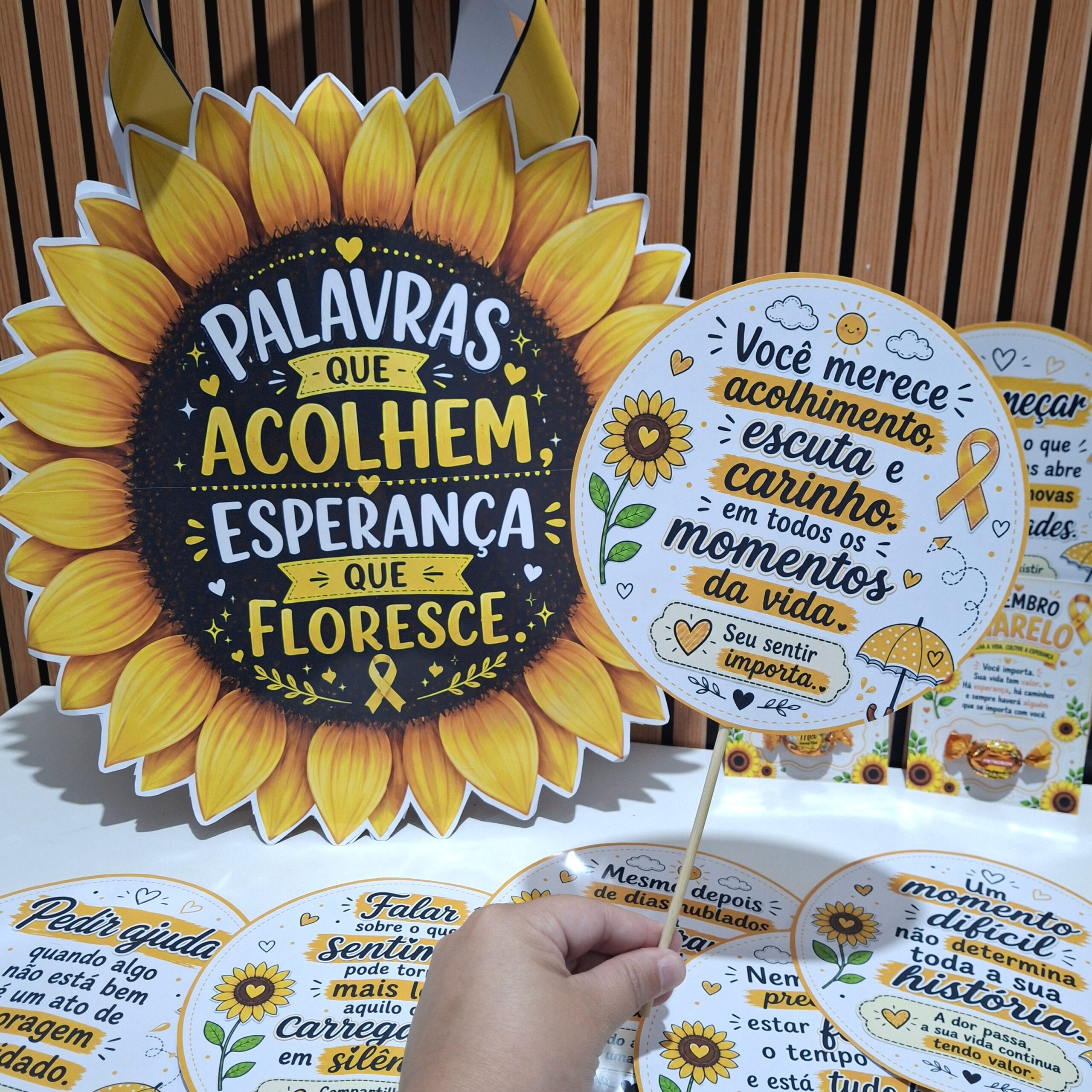 Sacola - Palavras que acolhem, esperança que floresce! - Imagem 2
