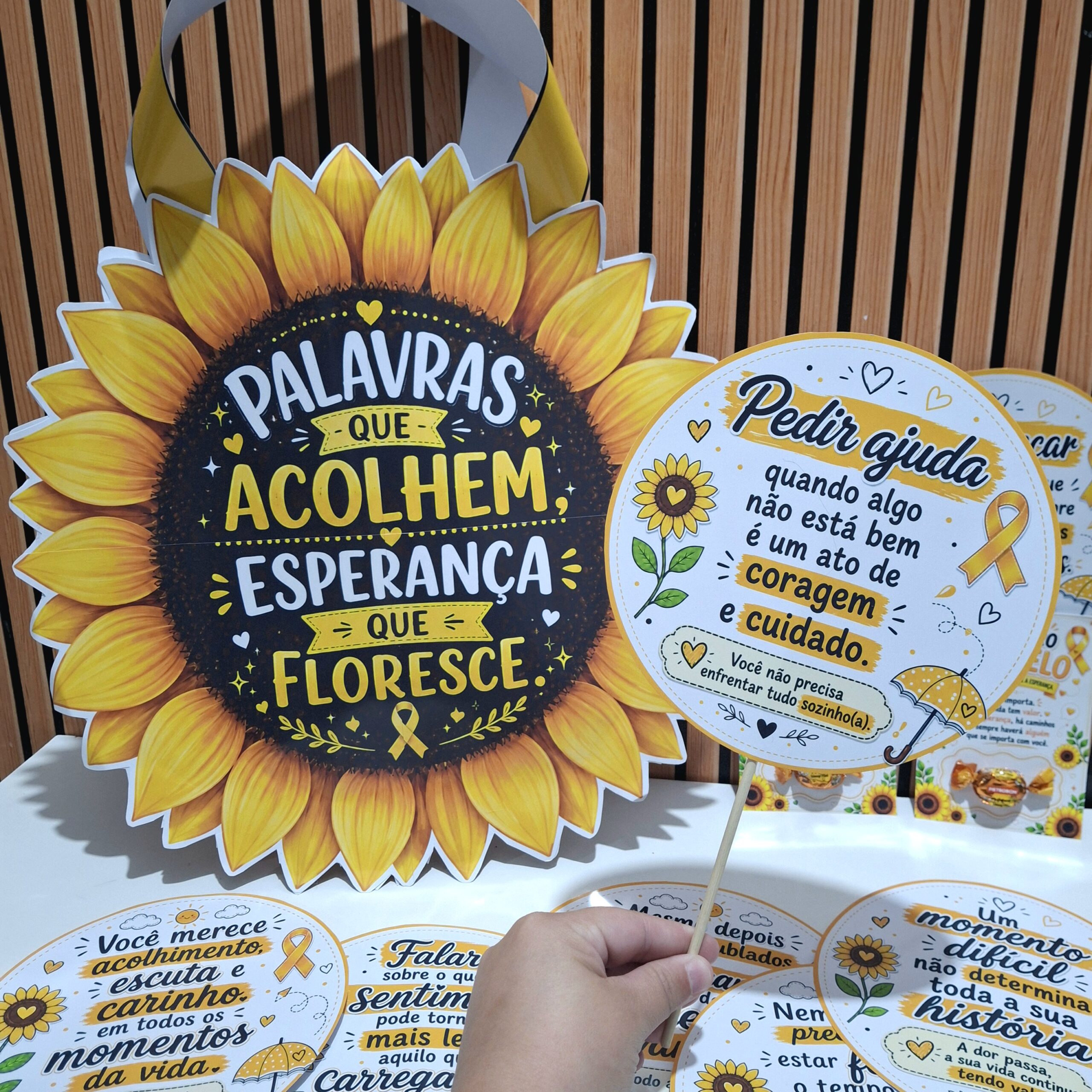 Sacola - Palavras que acolhem, esperança que floresce! - Imagem 4