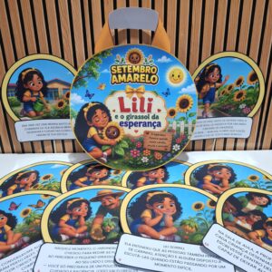 Sacola Contação de História - Lili e a Flor da Esperança