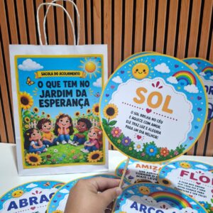 Sacola Acolhimento - O que tem no Jardim da Esperança