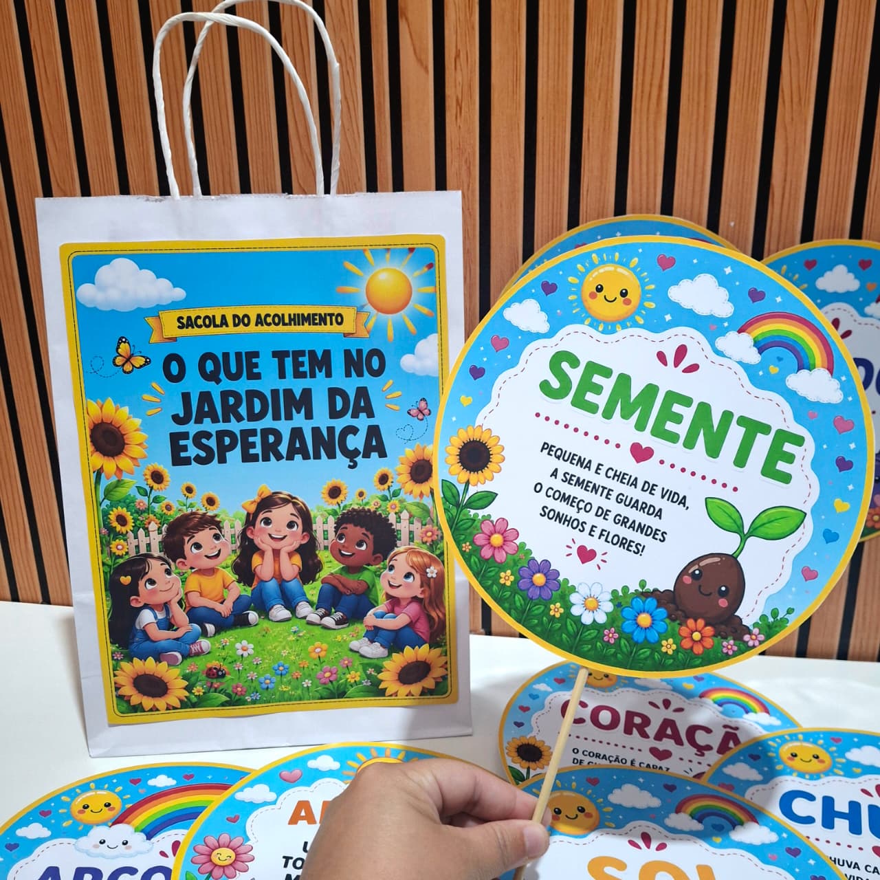 Sacola Acolhimento - O que tem no Jardim da Esperança - Imagem 9