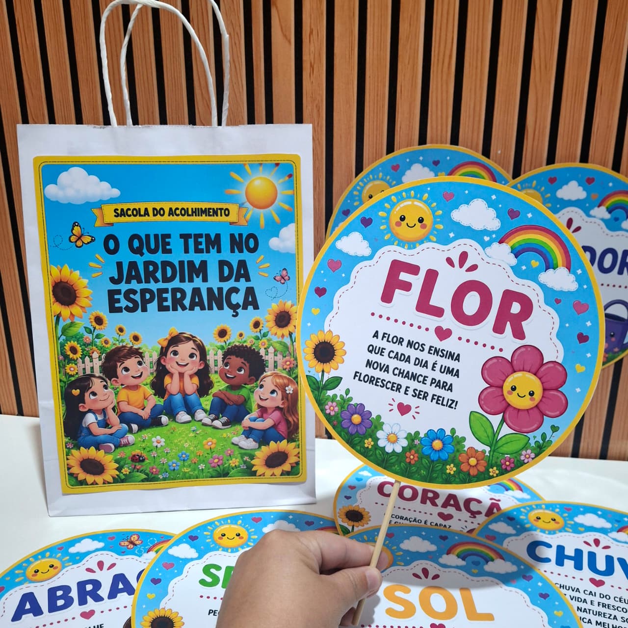 Sacola Acolhimento - O que tem no Jardim da Esperança - Imagem 5