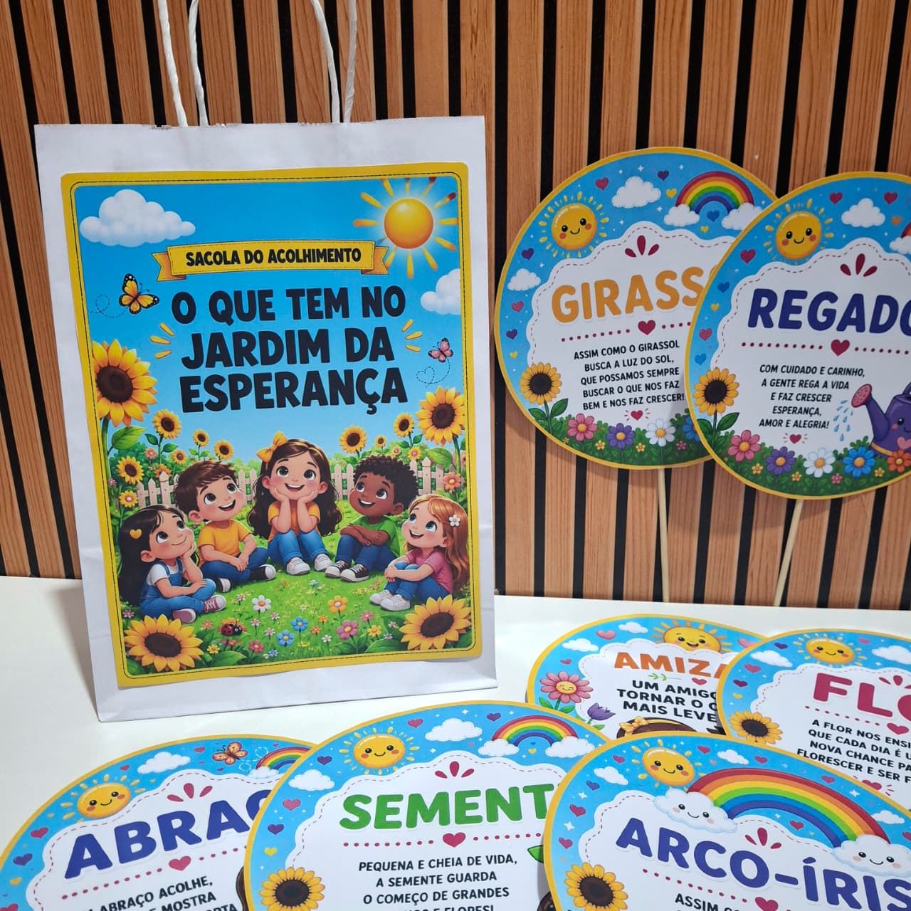 Sacola Acolhimento - O que tem no Jardim da Esperança - Imagem 3