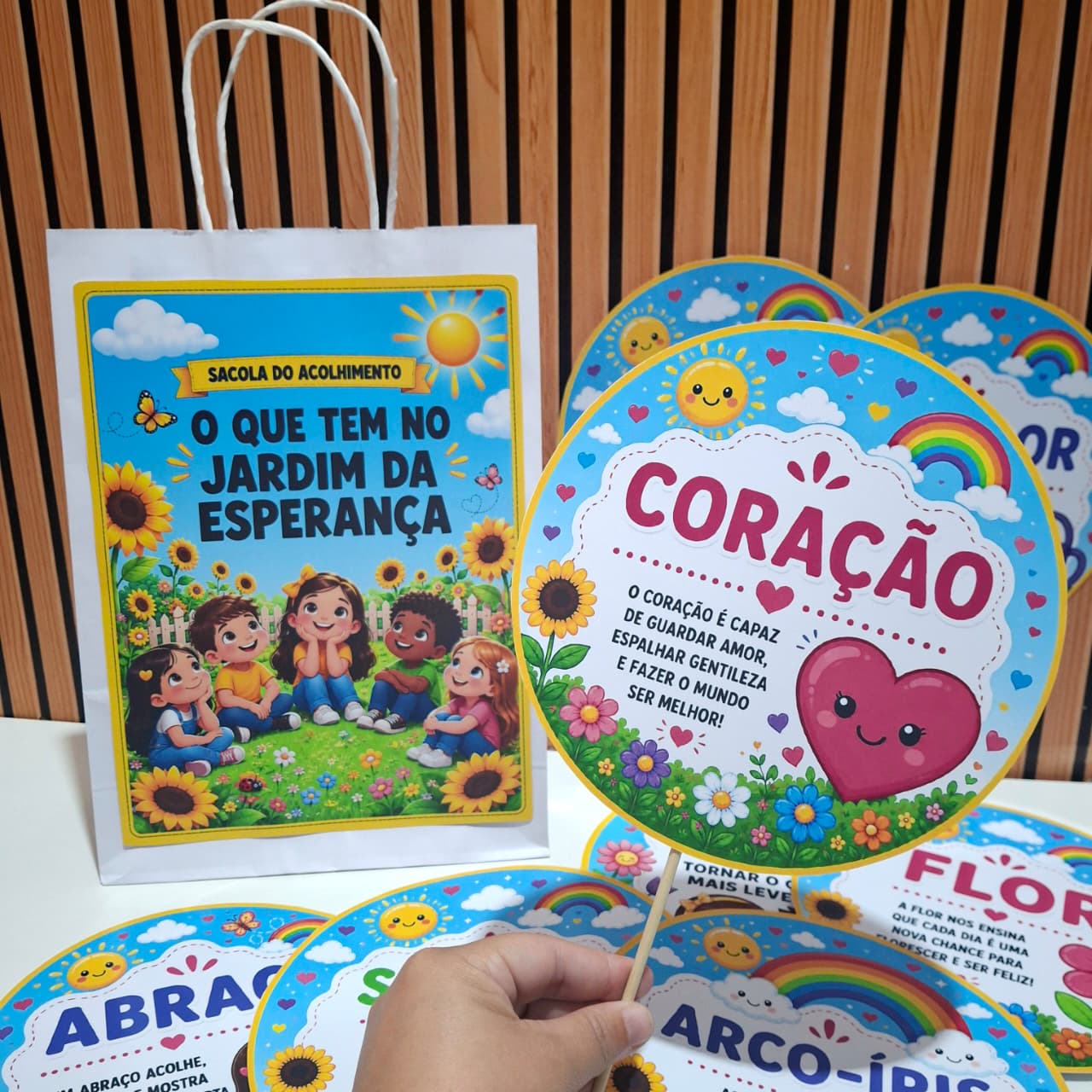Sacola Acolhimento - O que tem no Jardim da Esperança - Imagem 2