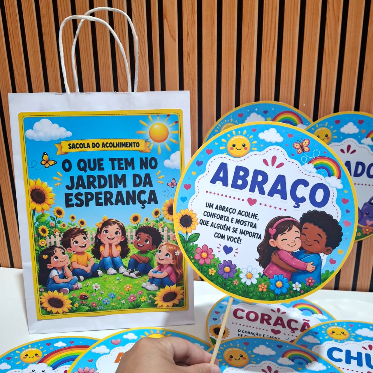 Sacola Acolhimento - O que tem no Jardim da Esperança - Imagem 7