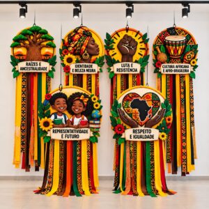 Móbiles Consciência Negra: Raízes, Identidade e Futuro!