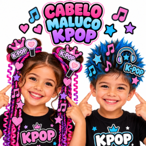 Cabelo Maluco: KPOP | Modelo 01